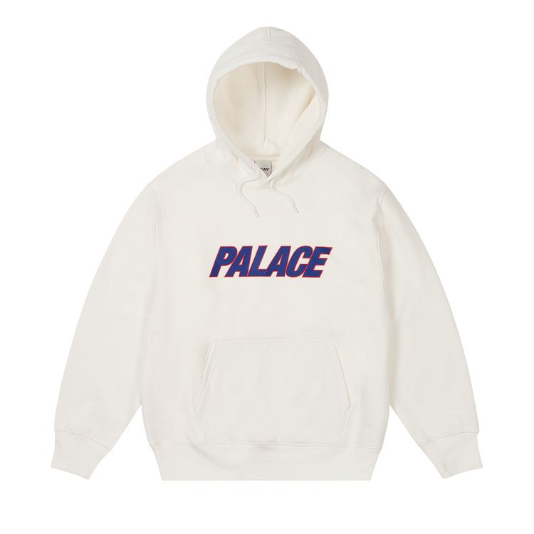 Palace Duo Logo Hood White