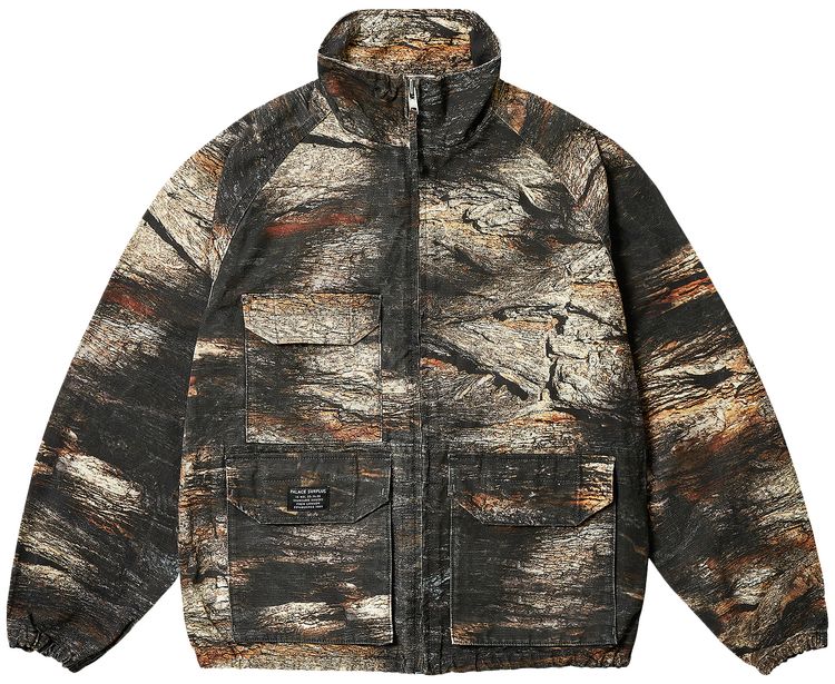 Palace RN Ripstop Jacket Bark DPM