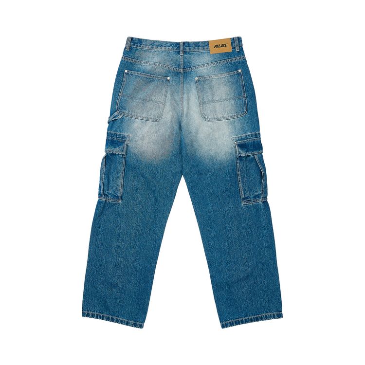Palace Cargo Panel Jean Mid Wash