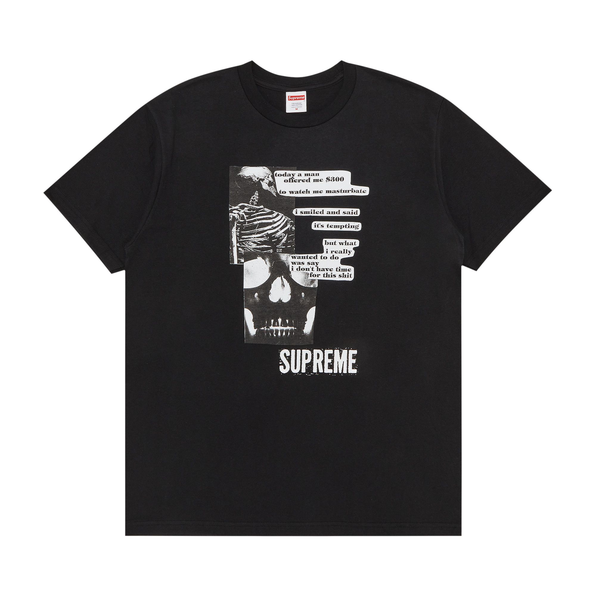 トップス Supreme Announcing Tee Black Buy Supreme Announcing Tee 'Black' - SS25T40 BLACK | GOAT