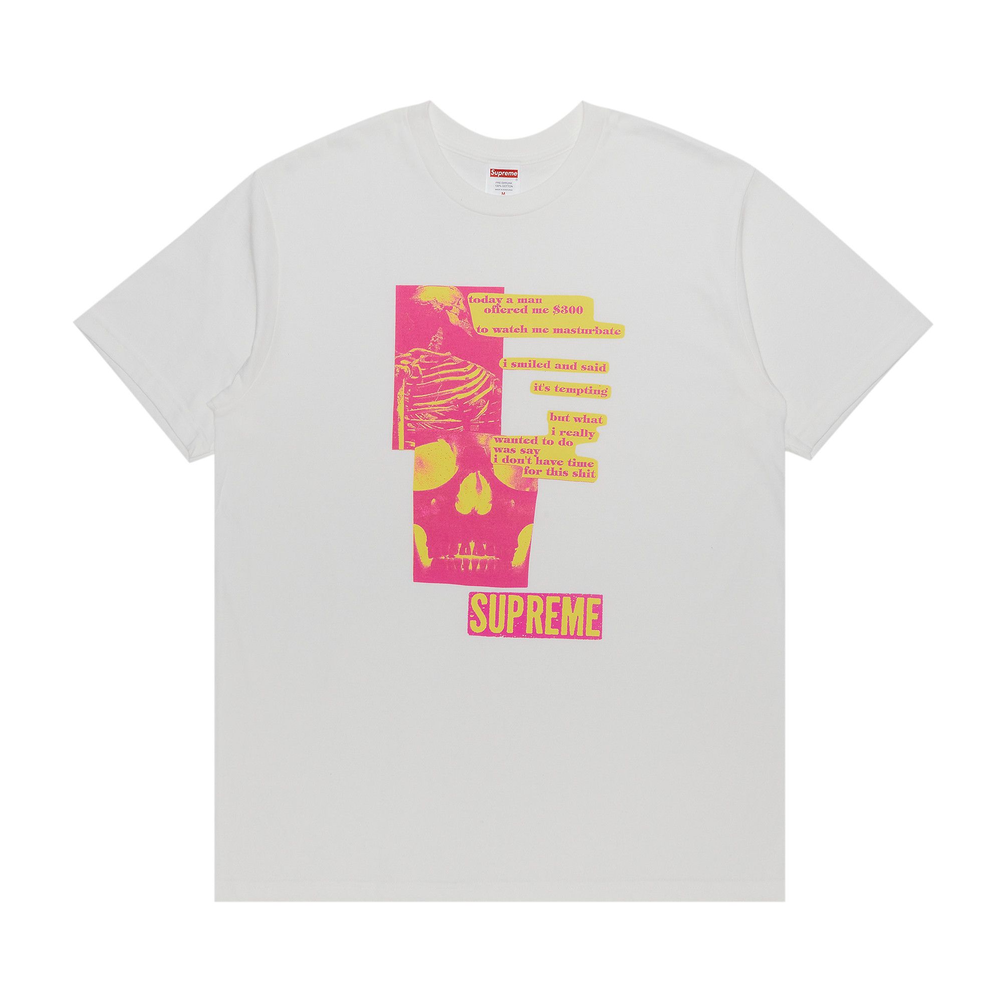 Buy Supreme Anatomy Tee 'White' - SS25T31 WHITE | GOAT