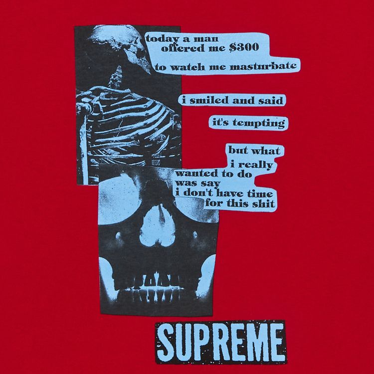 Supreme Anatomy Tee Red