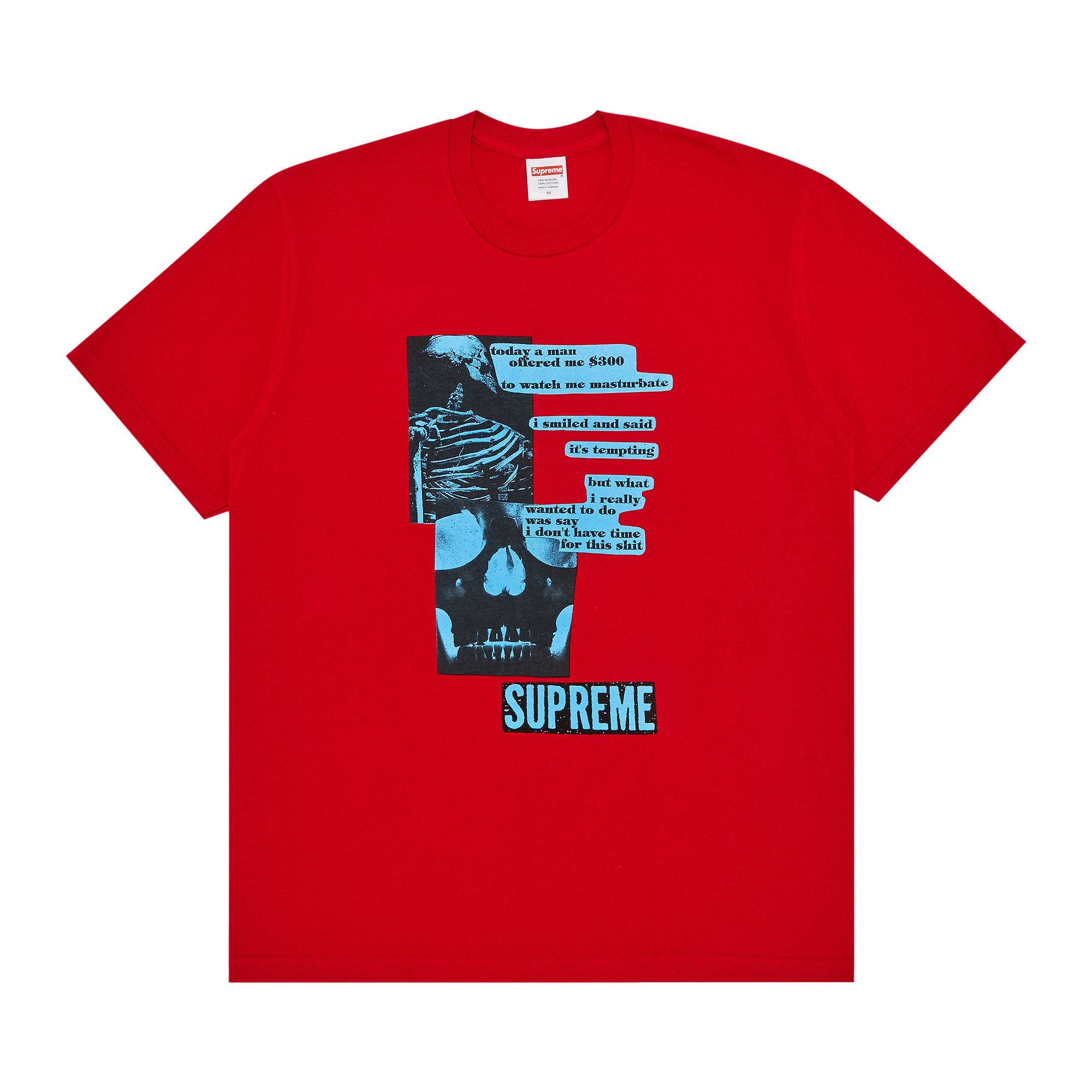 Buy Supreme Anatomy Tee 'Red' - SS25T31 RED | GOAT