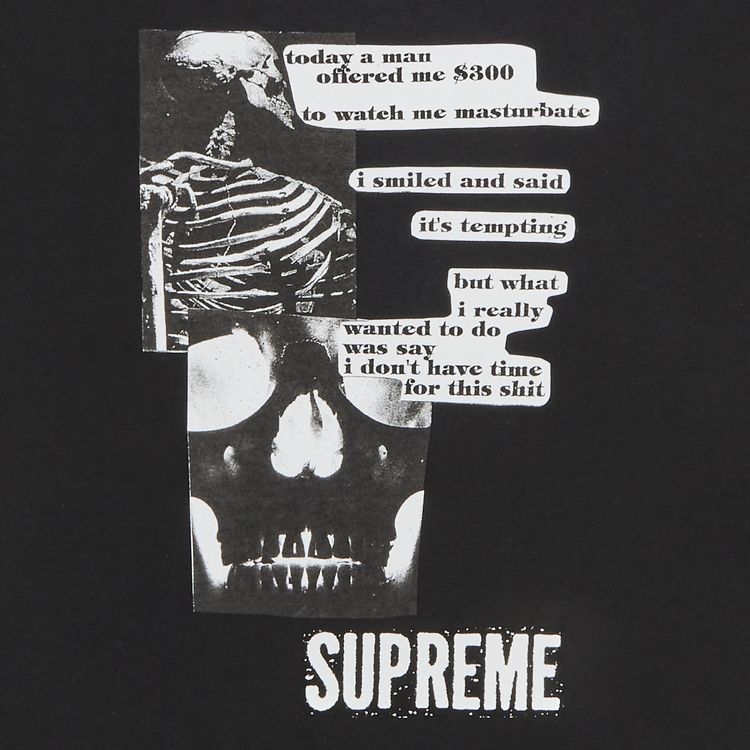 Supreme Anatomy Tee Black