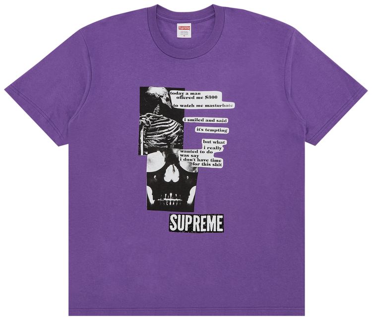 Supreme Anatomy Tee Purple