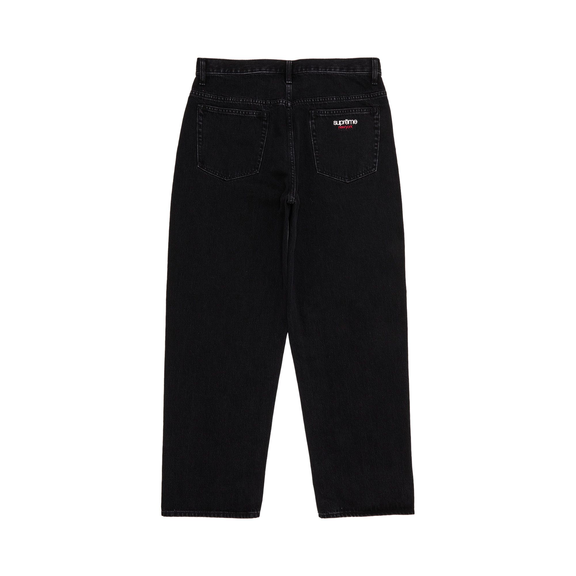 36 supreme baggy jean black ブラック Supreme Baggy Jean (FW22) - $168