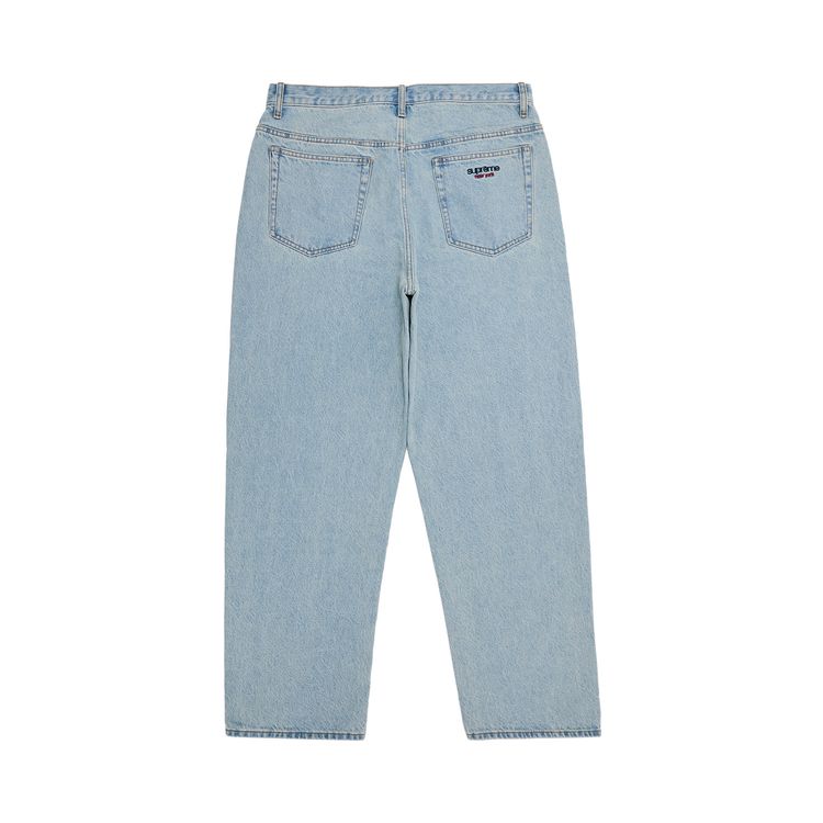 Supreme Baggy Jean Light Washed Indigo