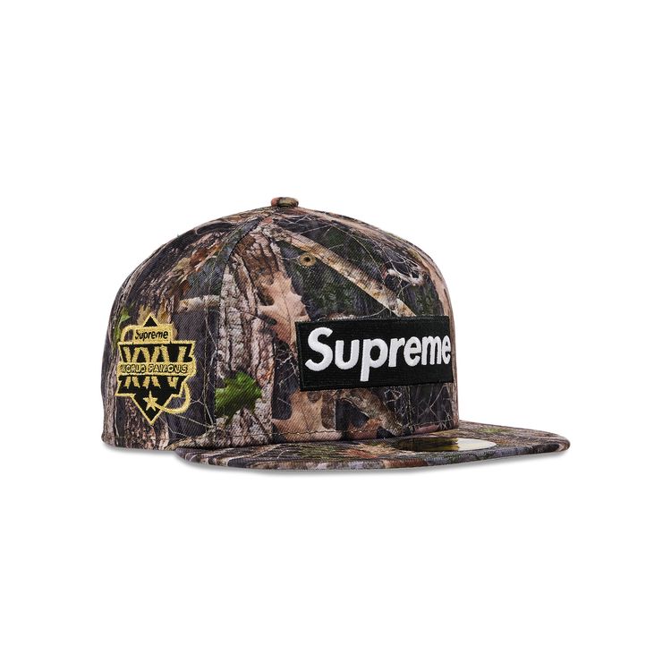 Supreme Championship Box Logo New Era TrueTimber Kanati Camo