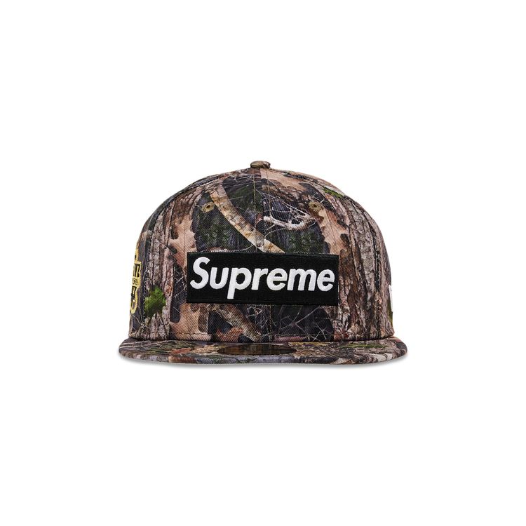 Supreme Championship Box Logo New Era TrueTimber Kanati Camo