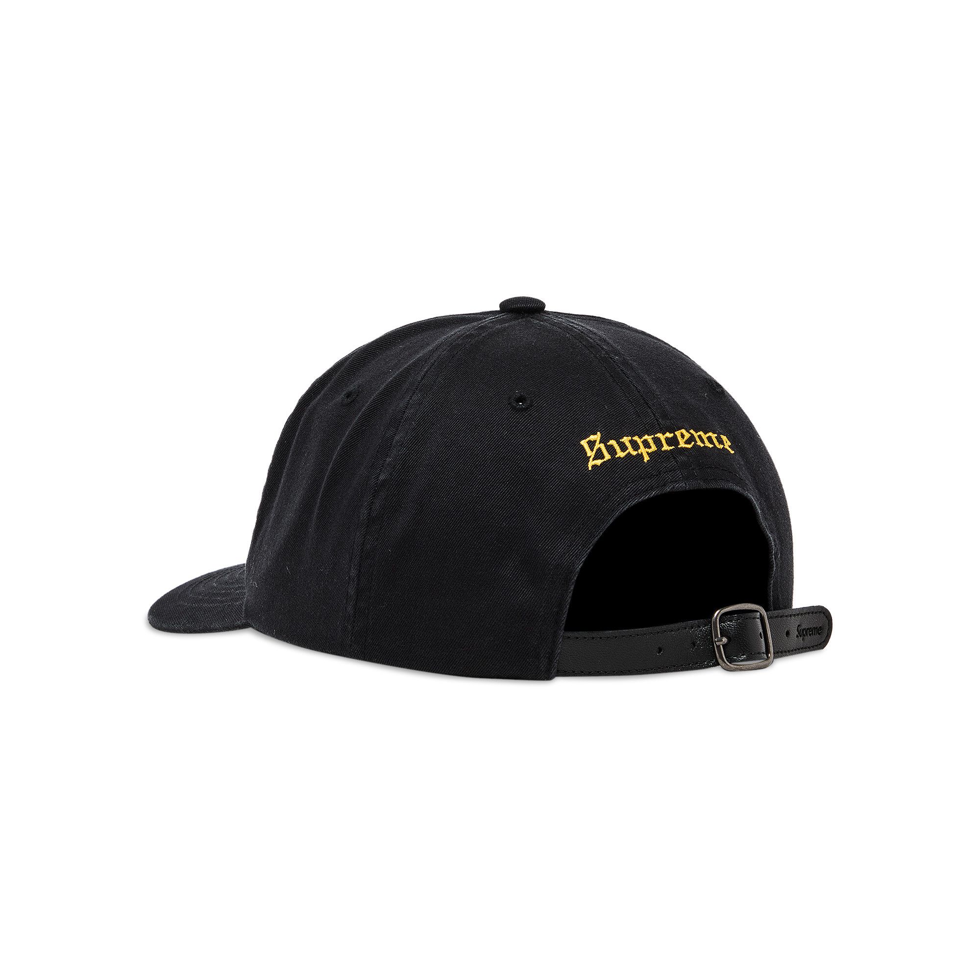 贅沢品 Dragon Bullion Supreme Buy 6-Panel GOAT | BLACK SS25H4 - 'Black' 帽子