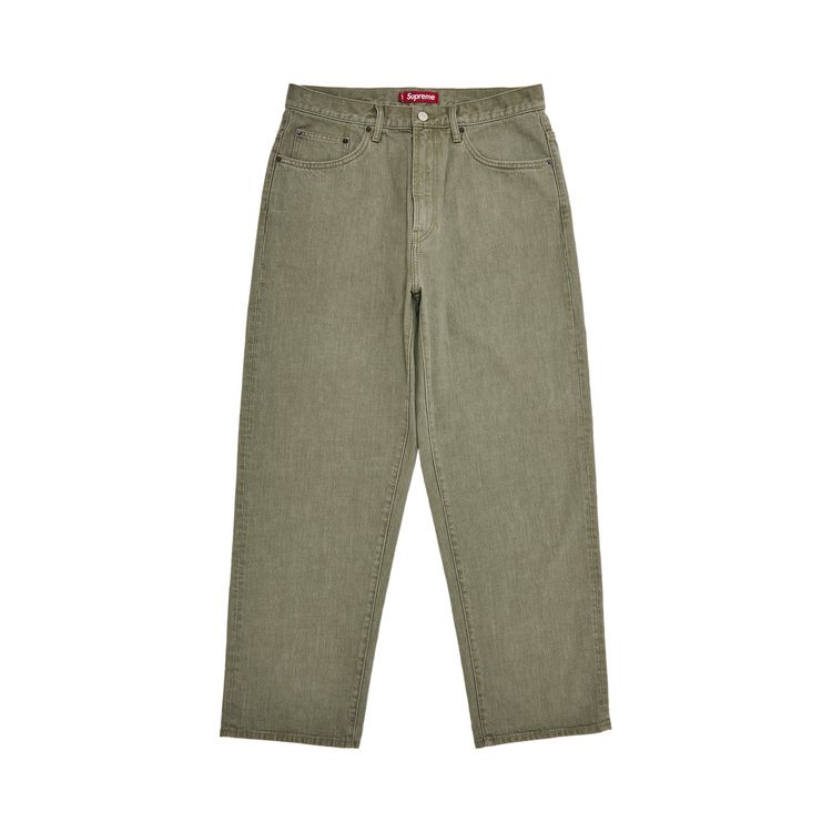 Supreme Baggy Jean Olive
