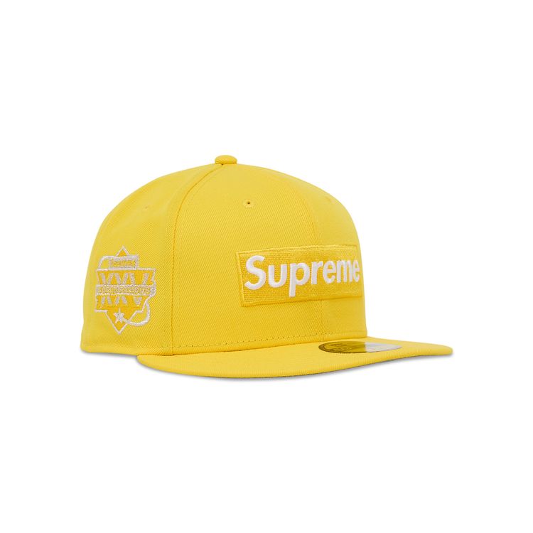 Supreme Championship Box Logo New Era Yellow