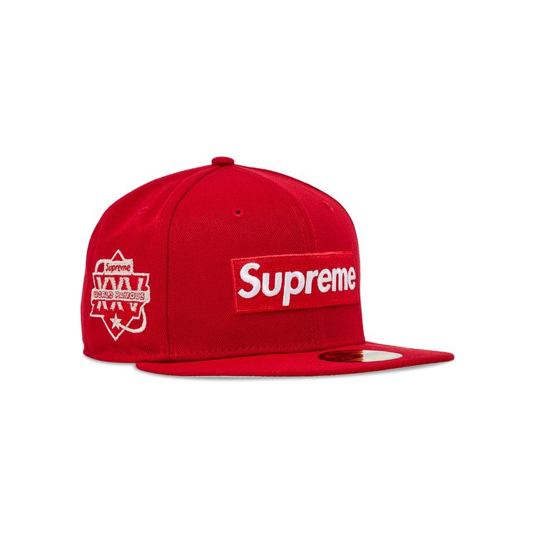 Supreme Championship Box Logo New Era Red