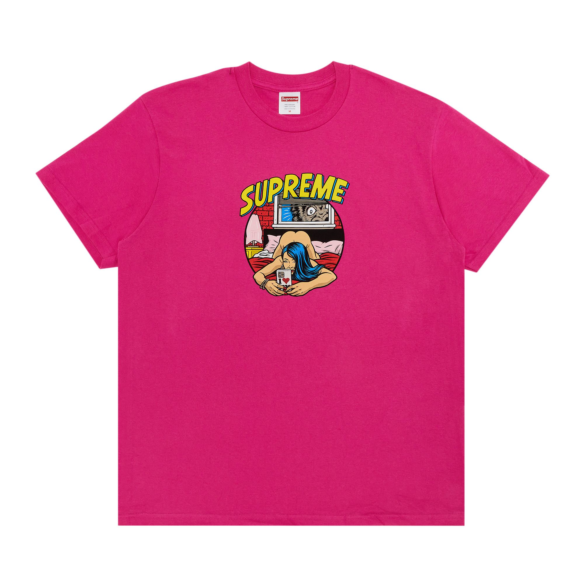 Buy Supreme Bedroom Tee 'Fuchsia' - SS25T45 FUCHSIA | GOAT