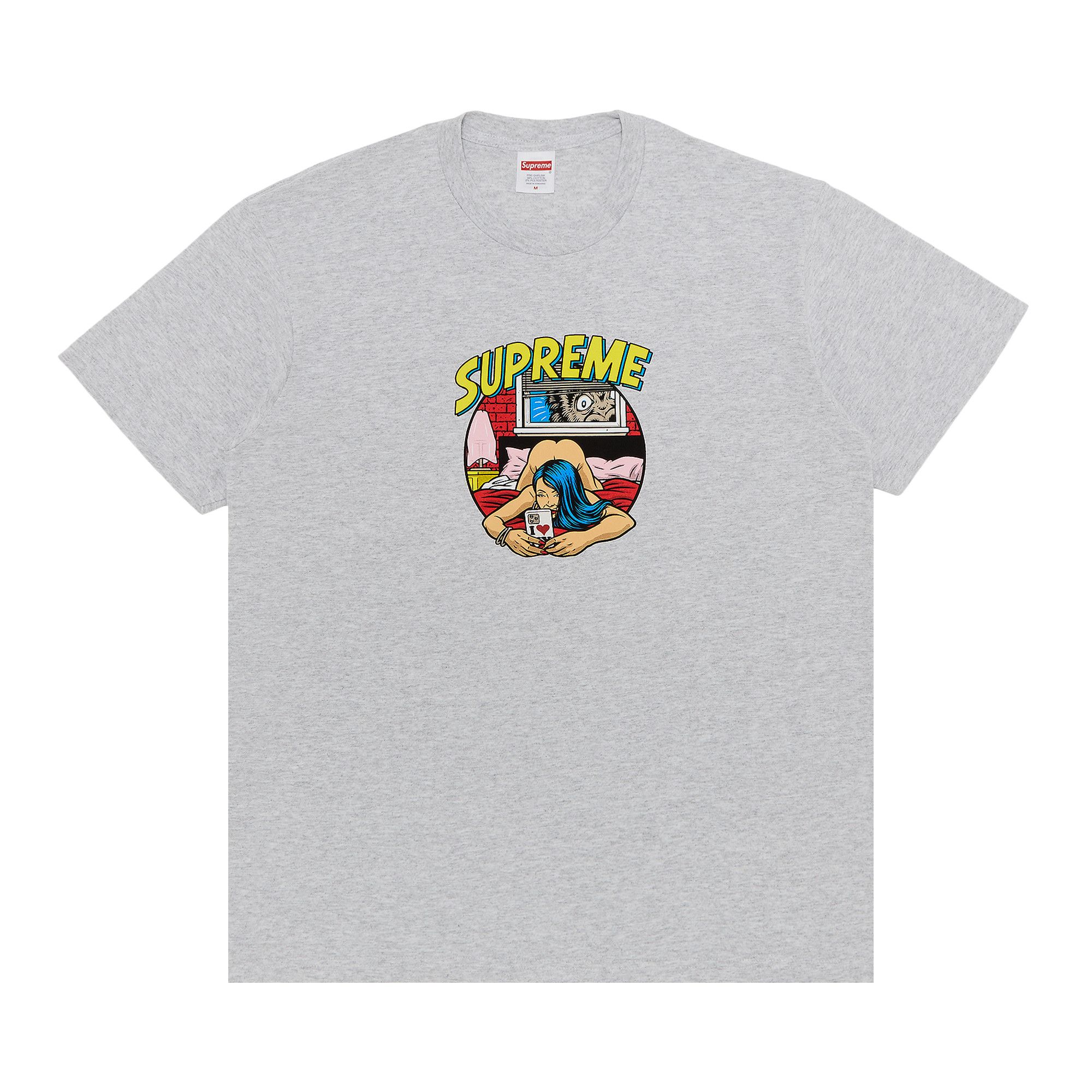 Buy Supreme Bedroom Tee 'Ash Grey' - SS25T45 ASH GREY | GOAT