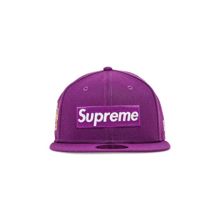 Supreme Championship Box Logo New Era Purple