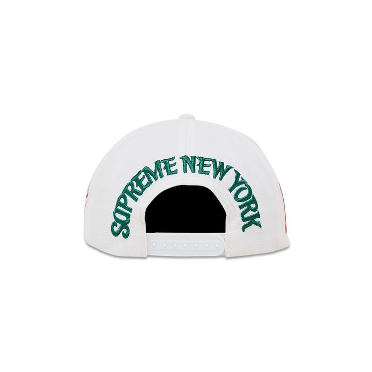 Supreme New York 6 Panel White