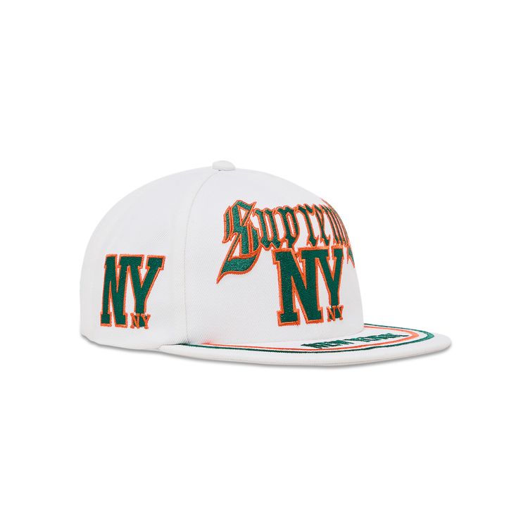Supreme New York 6 Panel White