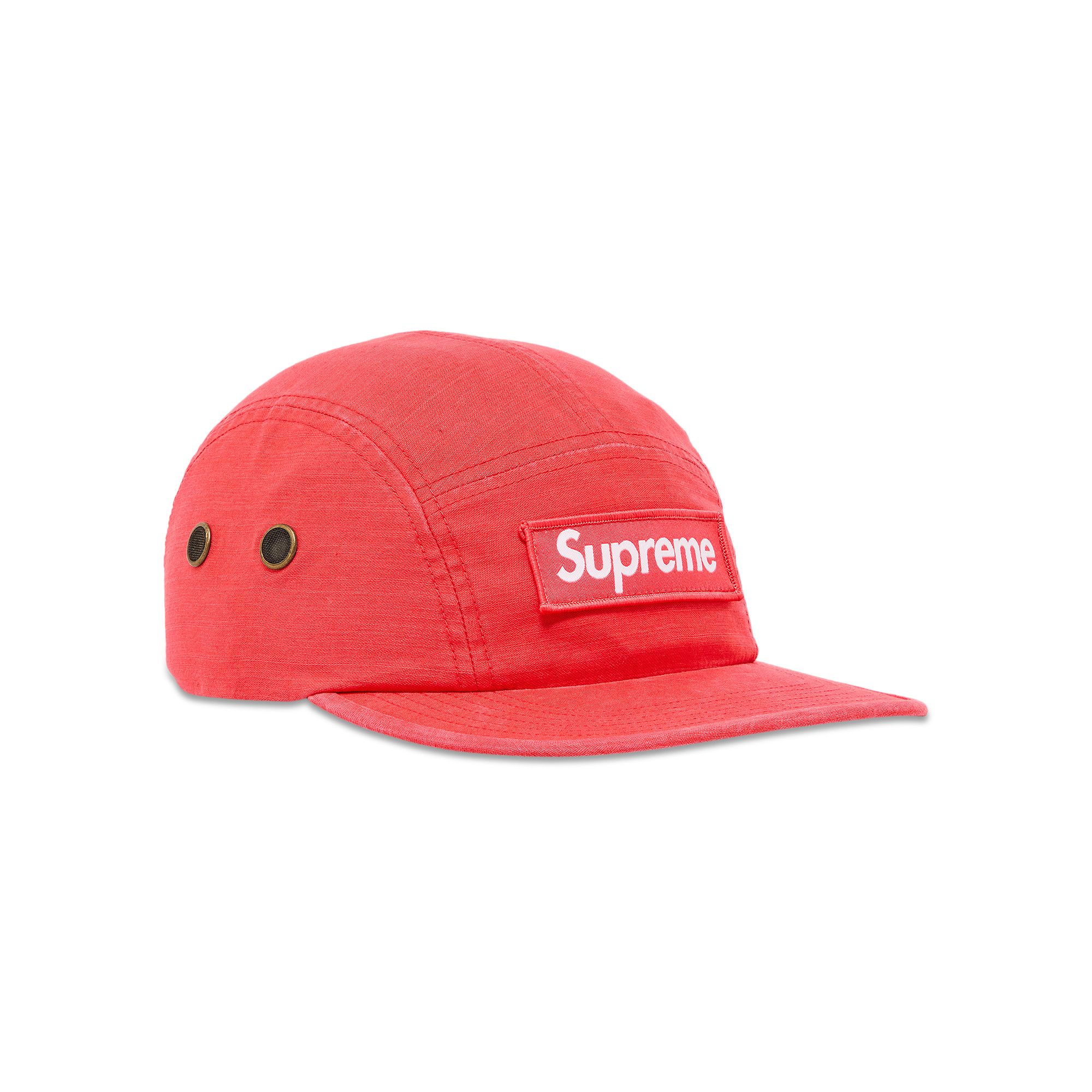 未使用 Supreme Military Camp Cap コーラル 25ss Side Mesh Camp Cap | Supreme 25ss