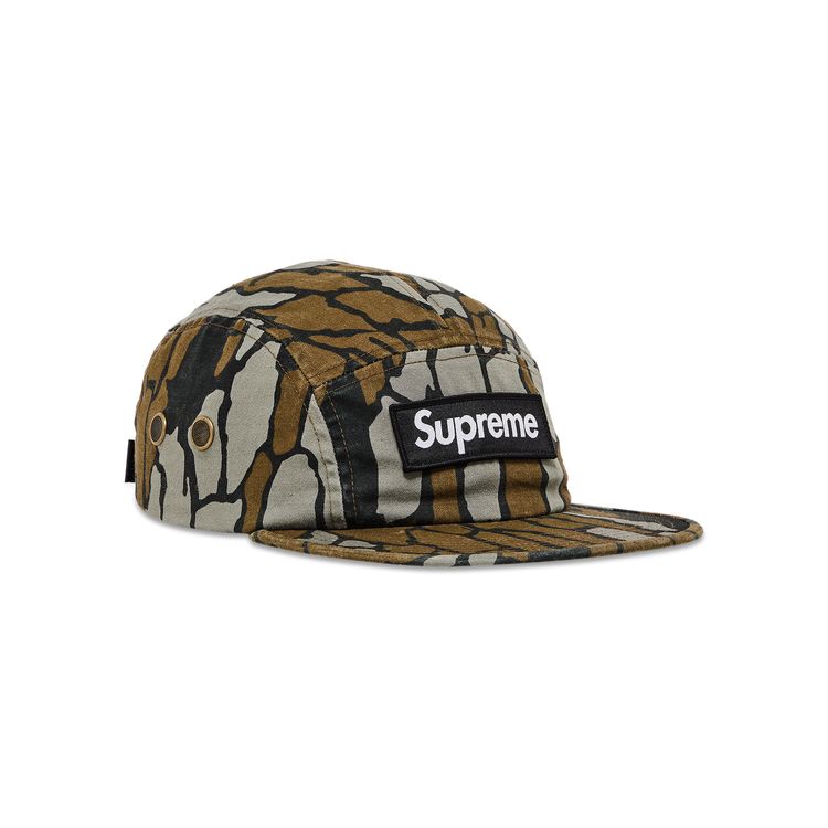 Supreme Military Camp Cap Mossy Oak Trebark Camo