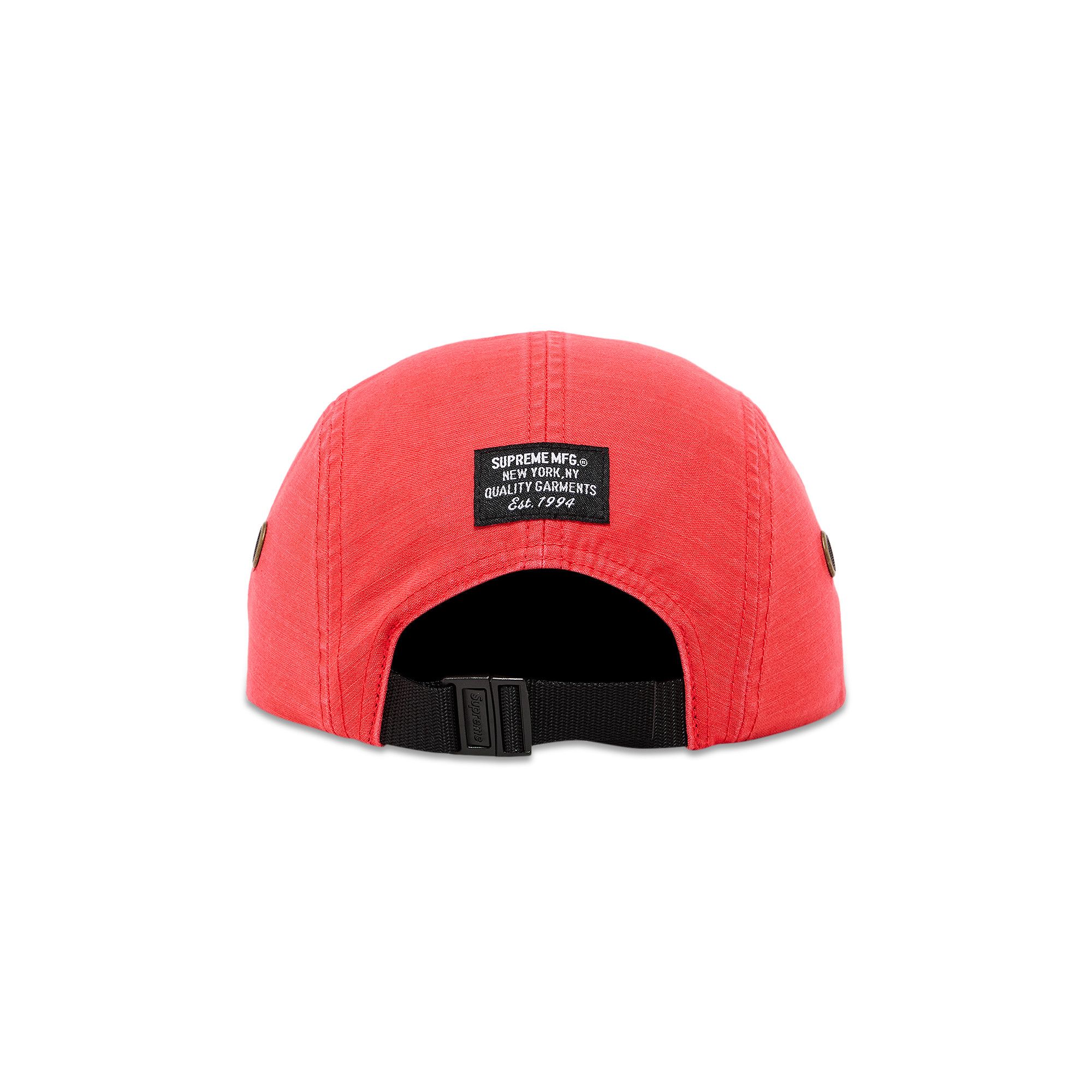 Buy Supreme Military Camp Cap 'Coral' - SS25H33 CORAL | GOAT