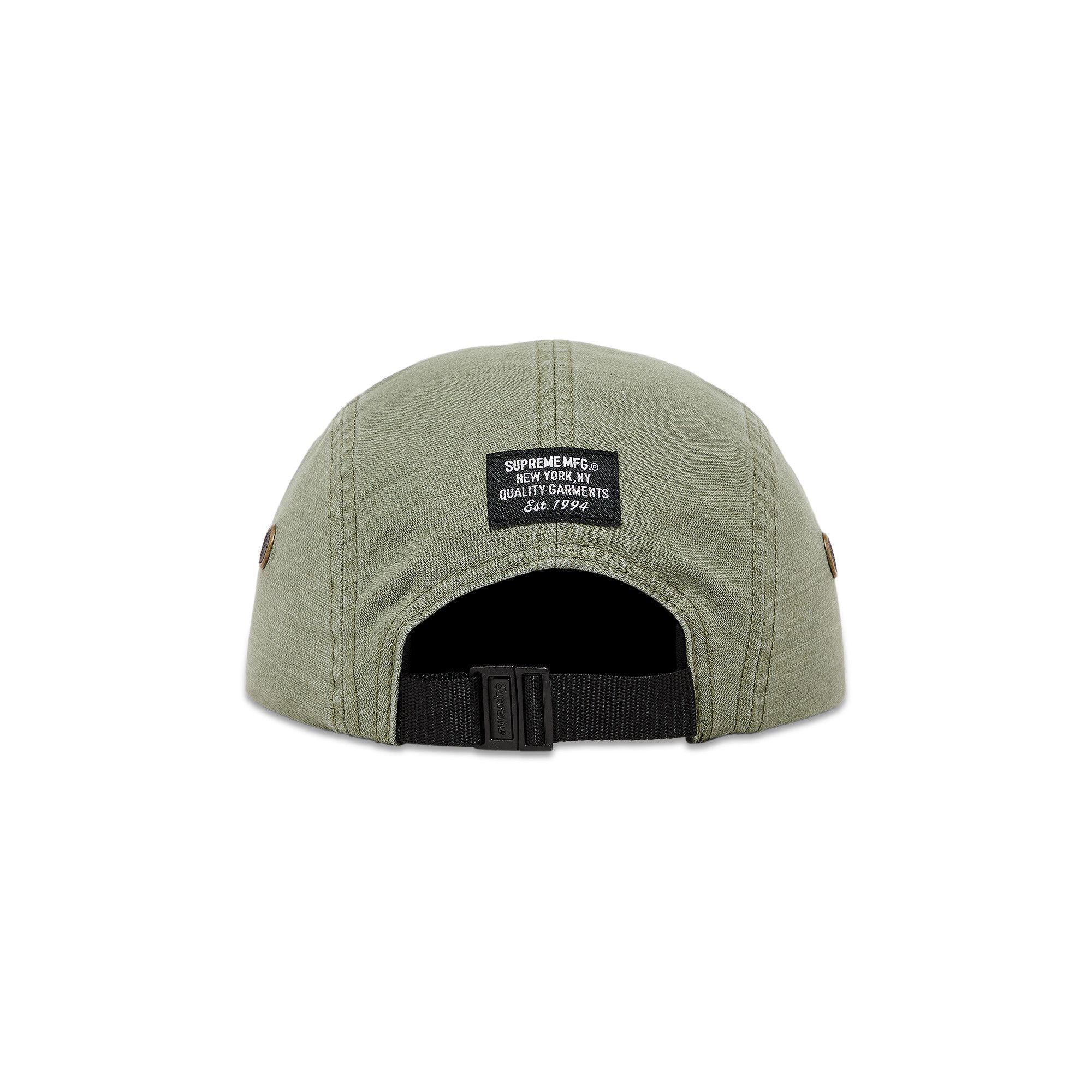 Buy Supreme Military Camp Cap 'Olive' - SS25H33 OLIVE | GOAT