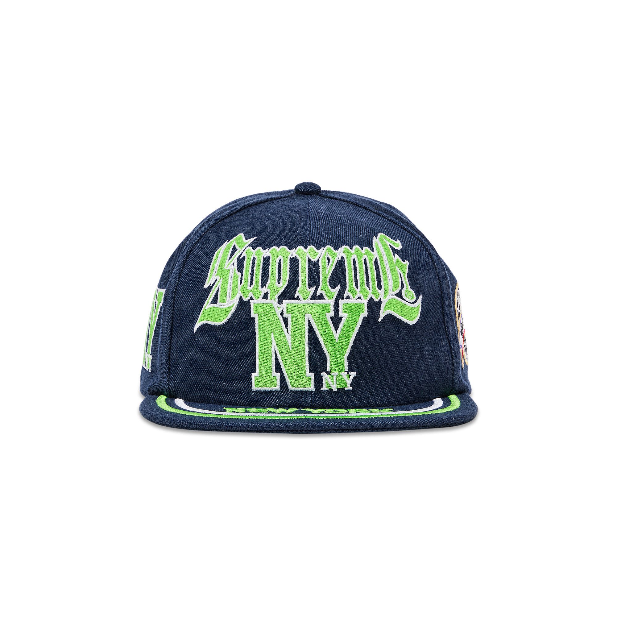 帽子 supreme Shadow 6-Panel Navy Supreme $ Patch 6-Panel (SS23) - $48