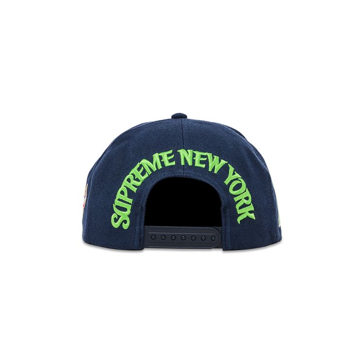 Supreme New York 6 Panel Navy