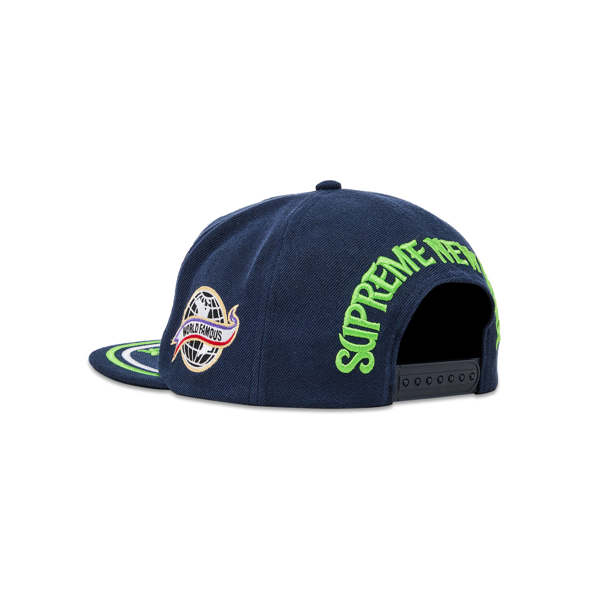 Buy Supreme New York 6-Panel 'Navy' - SS25H28 NAVY | GOAT NL