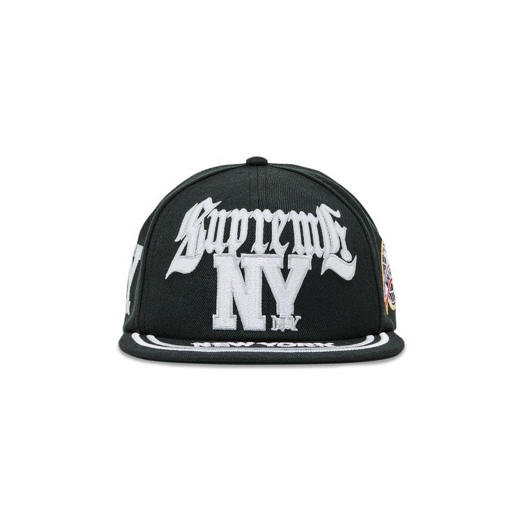 Supreme New York 6 Panel Black