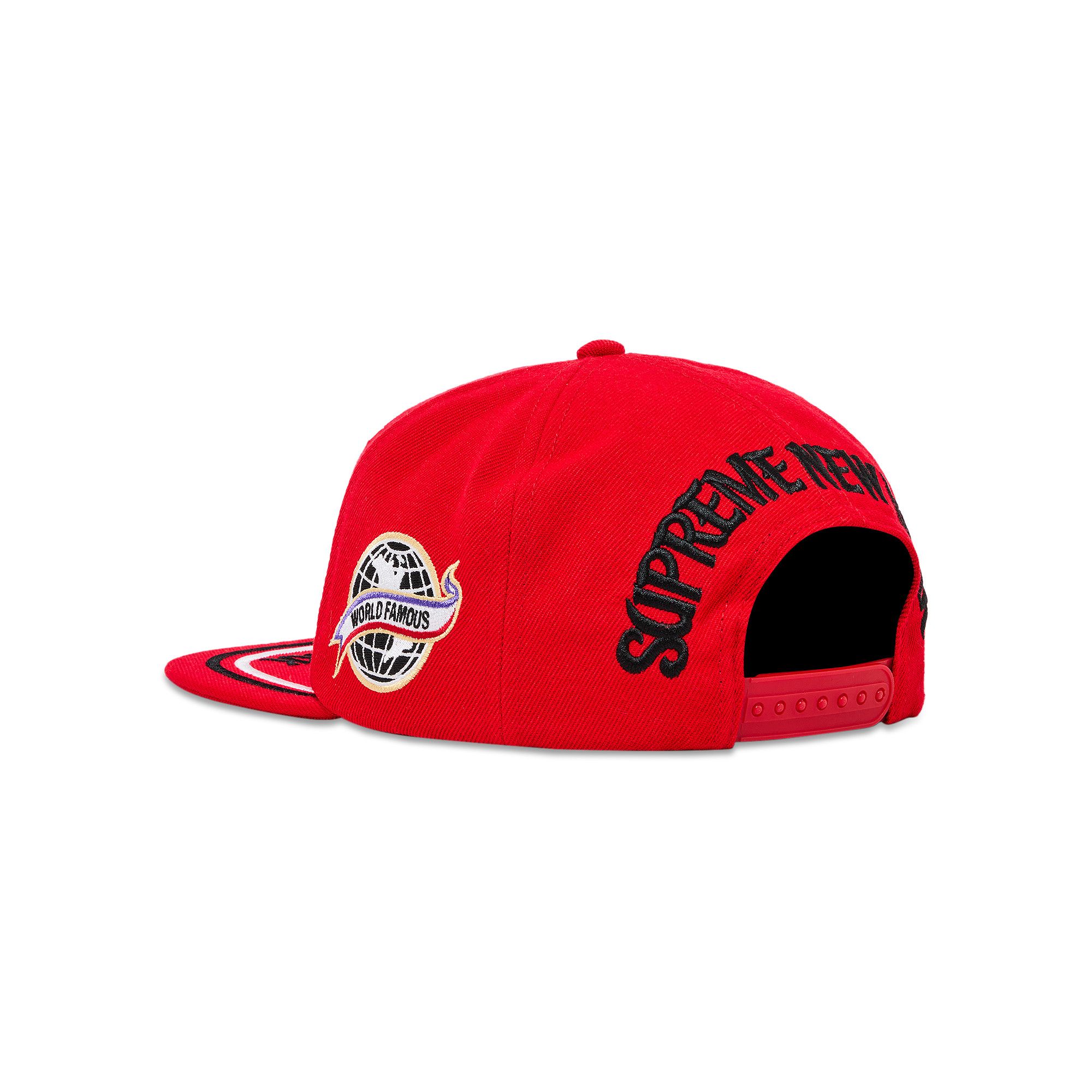Buy Supreme New York 6-Panel 'Red' - SS25H28 RED | GOAT