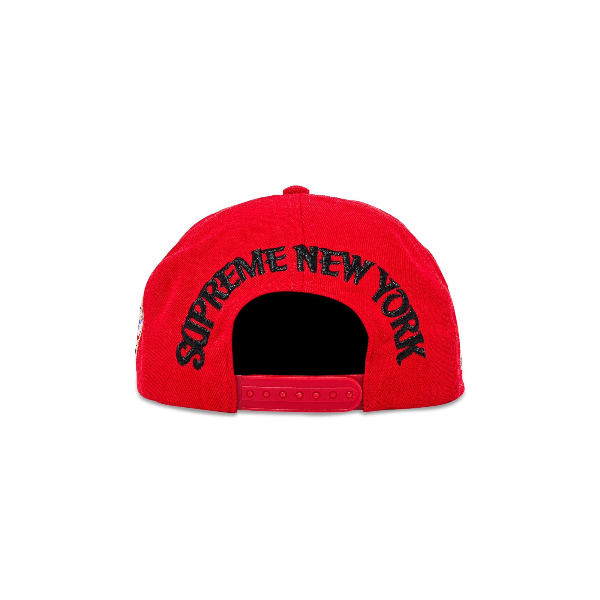 Buy Supreme New York 6-Panel 'Red' - SS25H28 RED | GOAT
