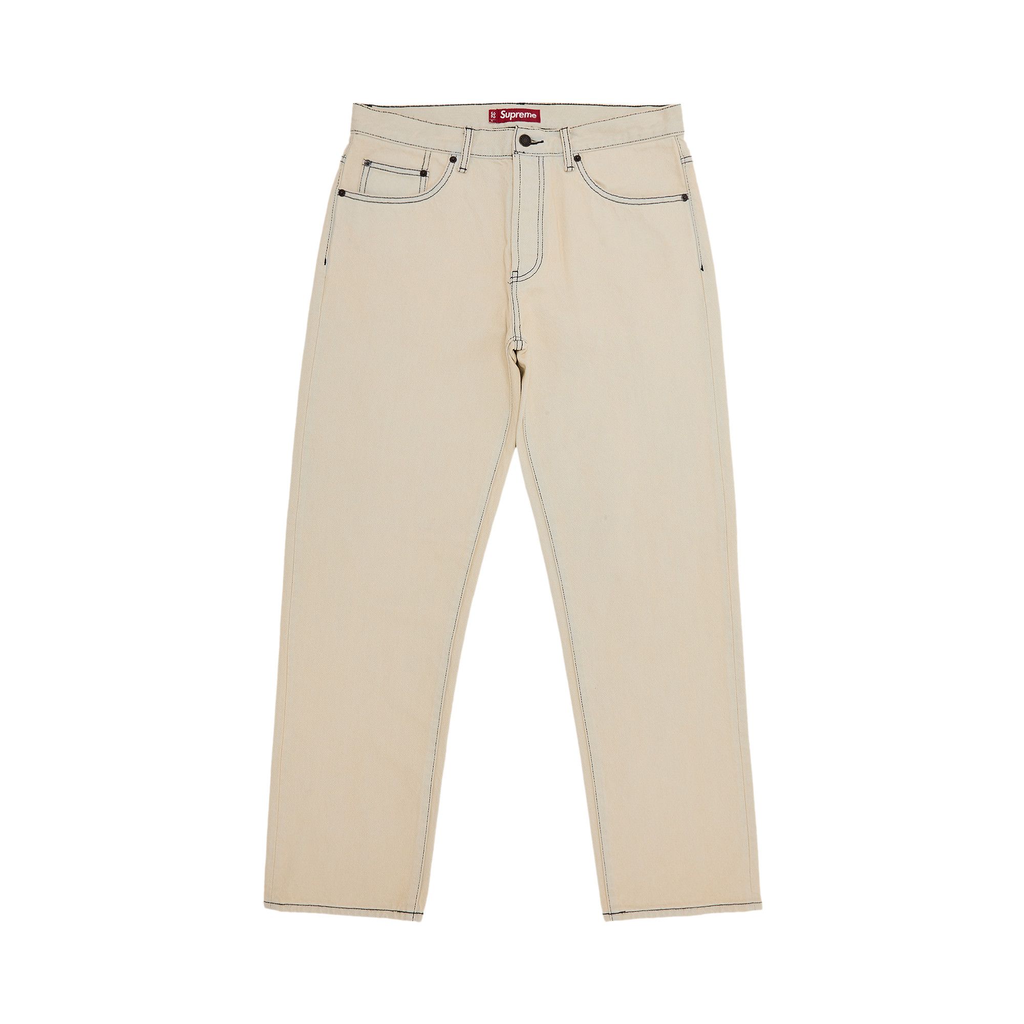 パンツ 30 25ss Supreme Regular Jean Bleached Buy Supreme Regular Jean 'Bleached' - SS25P31 BLEACHED | GOAT