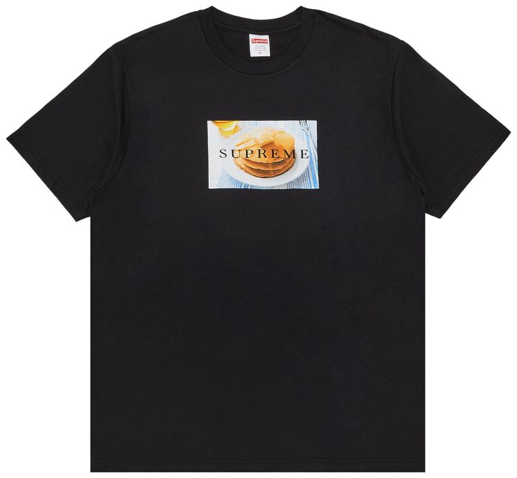 Supreme Pancakes Tee Black