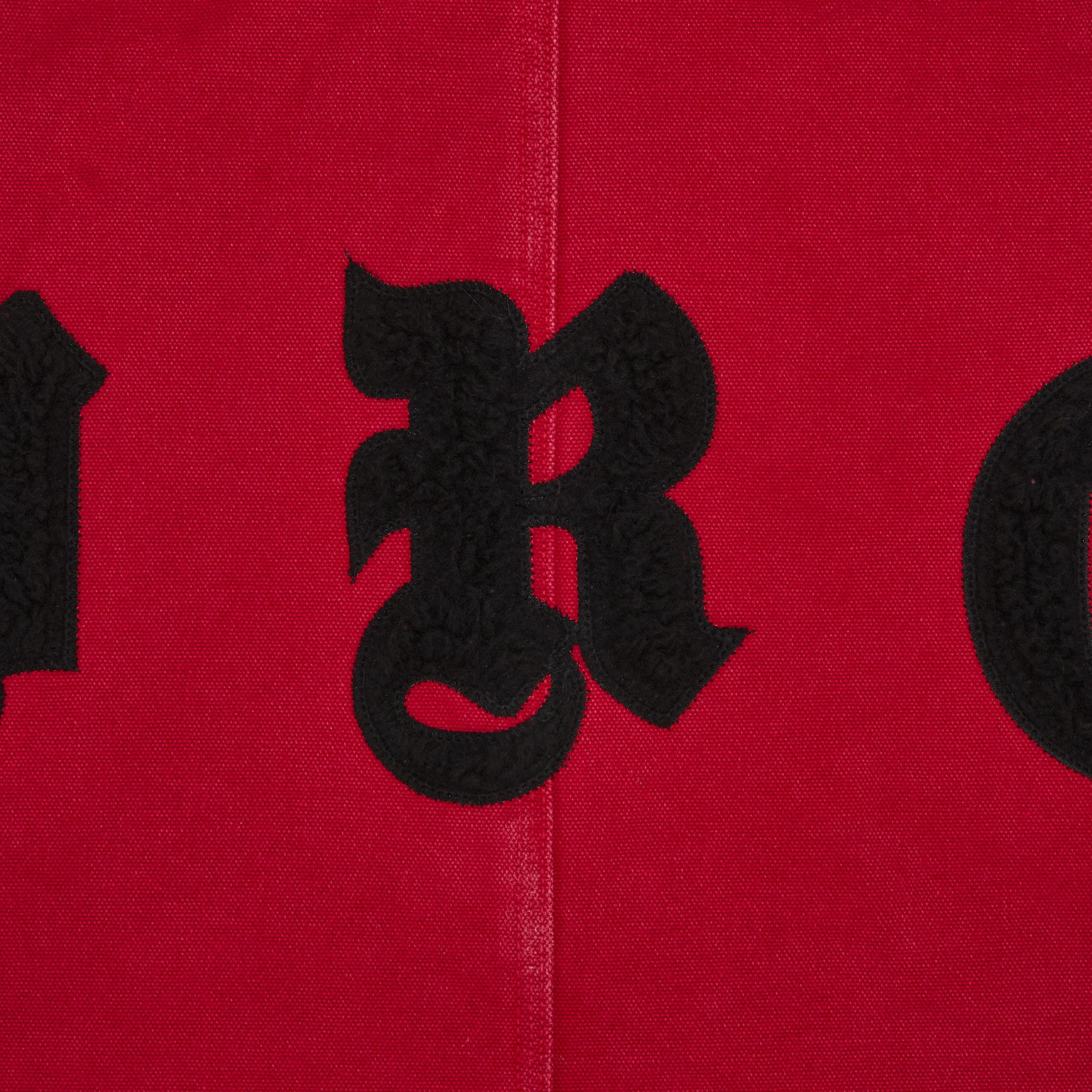 Buy Supreme Old English Canvas Work Jacket 'Red' - SS25J30