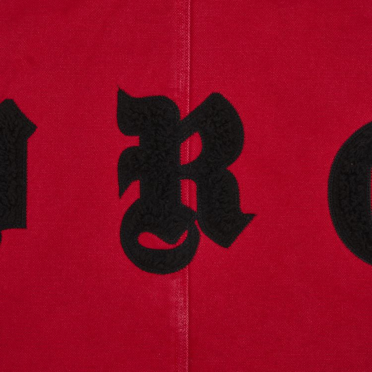 Supreme Old English Canvas Work Jacket Red