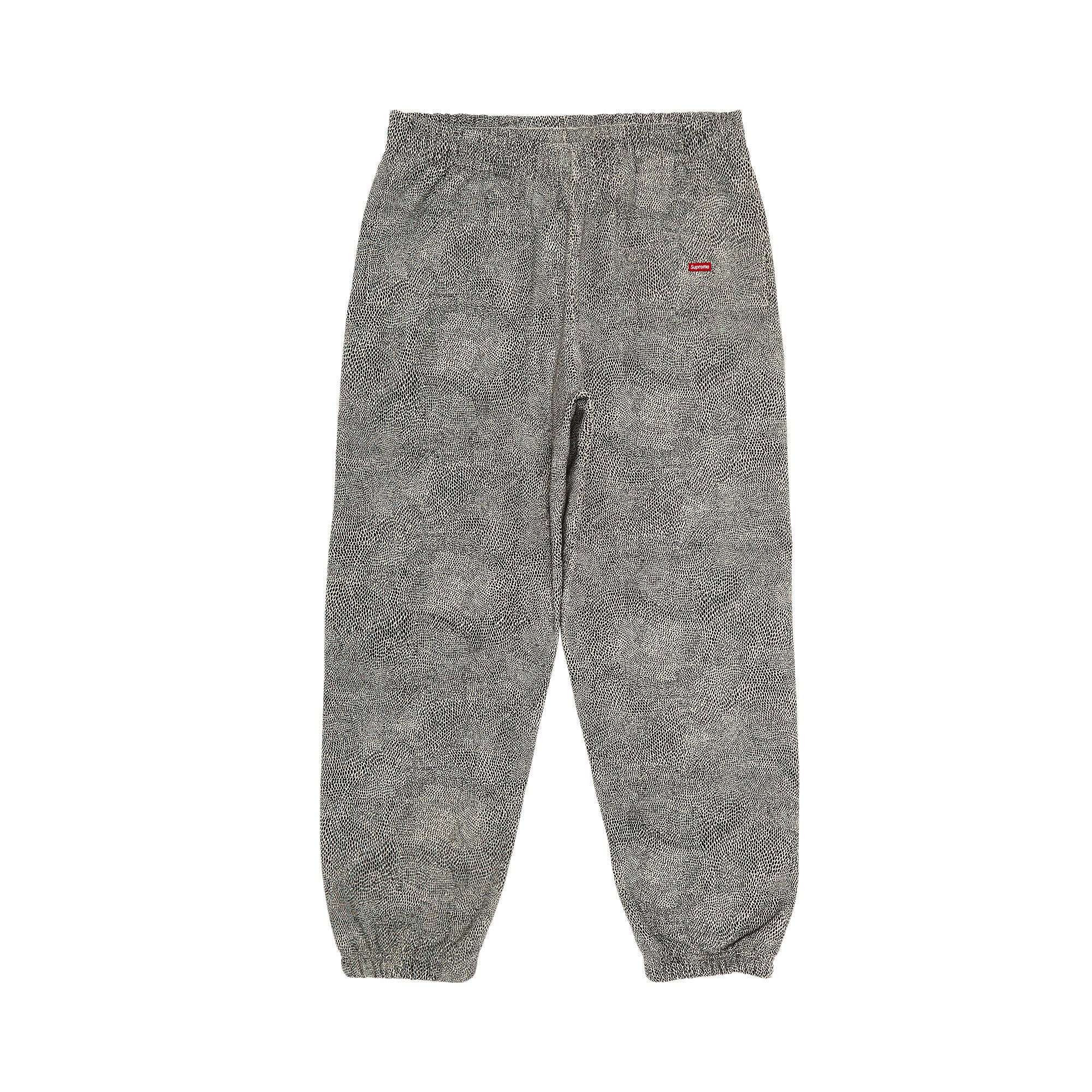 Buy Supreme Small Box Sweatpant 'Snakeskin' - SS25P3 SNAKESKIN | GOAT