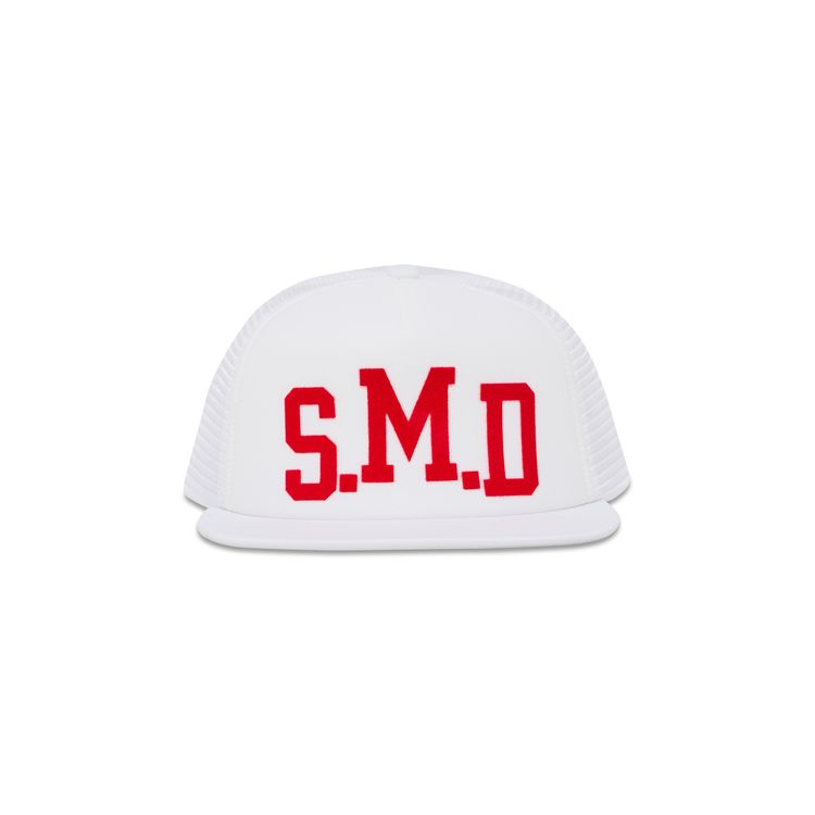 Supreme SMD Mesh Back 5 Panel White