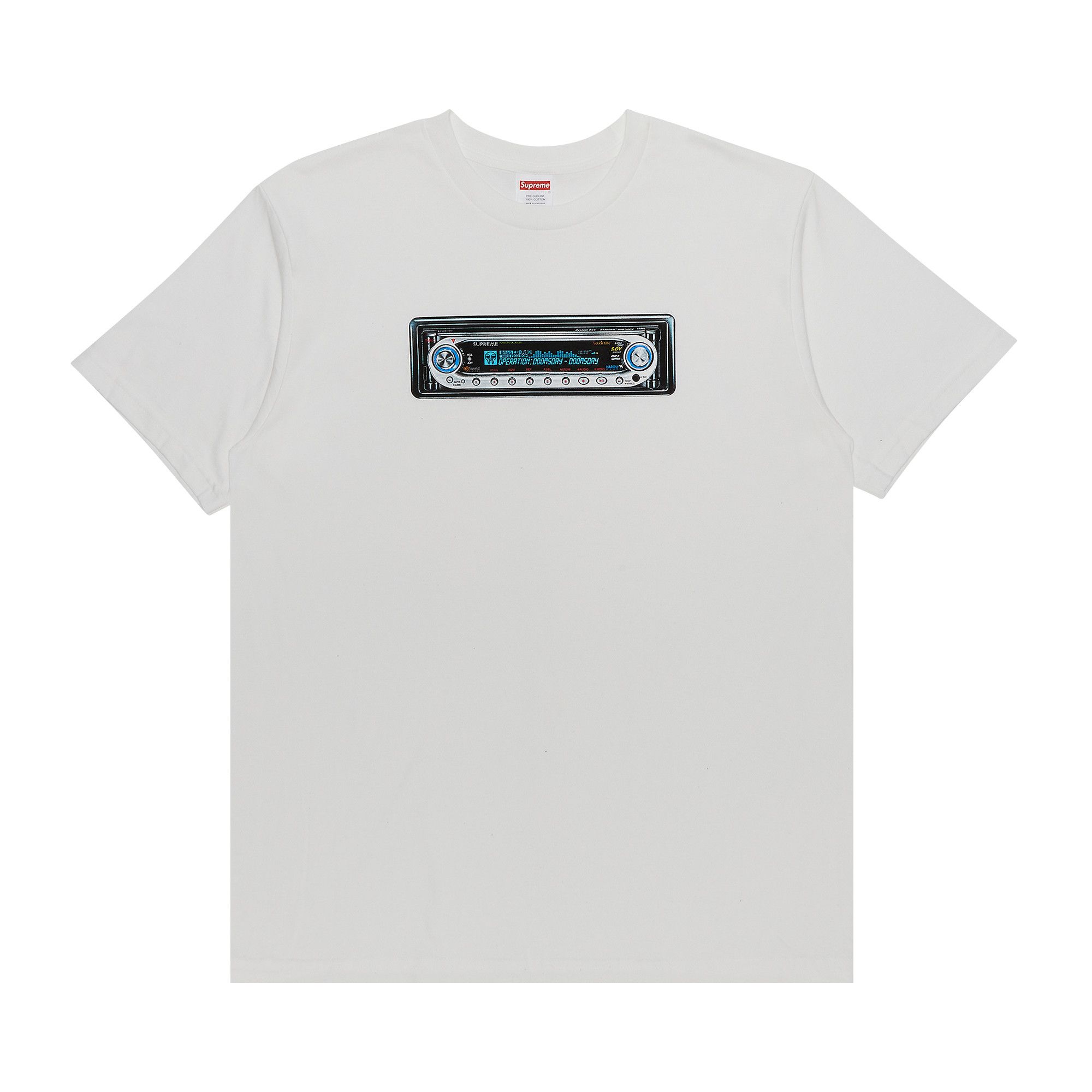 Buy Supreme Receiver Tee 'White' - SS25T25 WHITE | GOAT