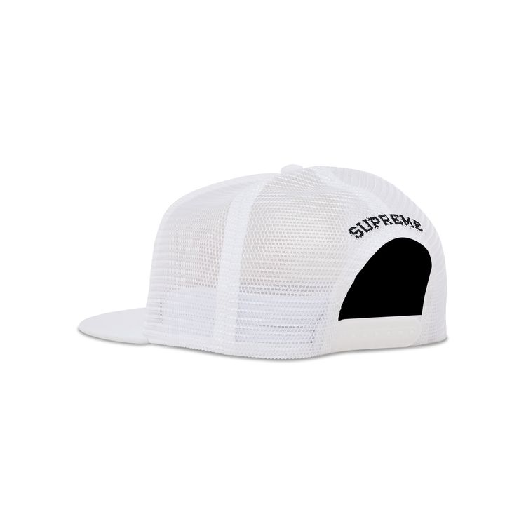 Supreme SMD Mesh Back 5 Panel White