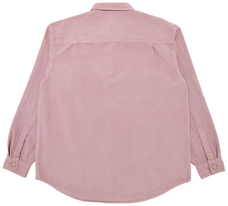 Supreme Washed Corduroy Shirt Dusty Pink