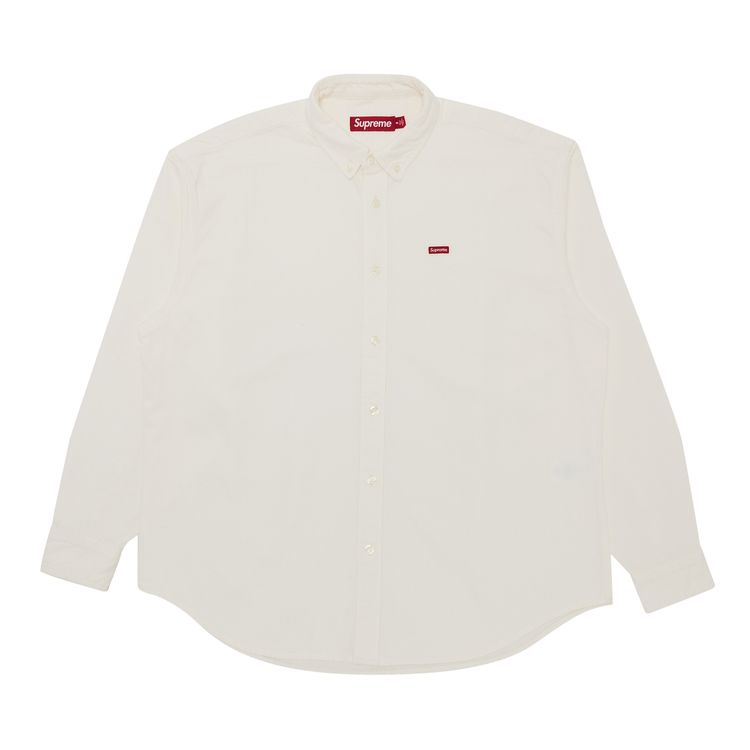 Supreme Small Box Denim Shirt White