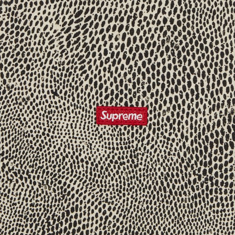 Supreme Small Box Hooded Sweatshirt Snakeskin