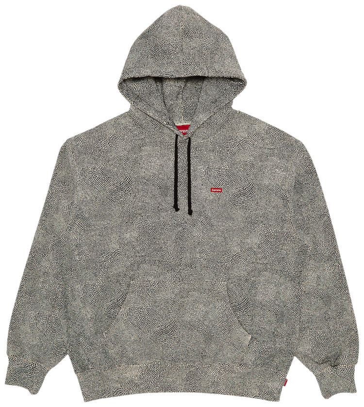 Supreme Small Box Hooded Sweatshirt Snakeskin
