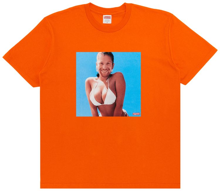 Supreme x Aphex Twin Windowlicker Tee Orange