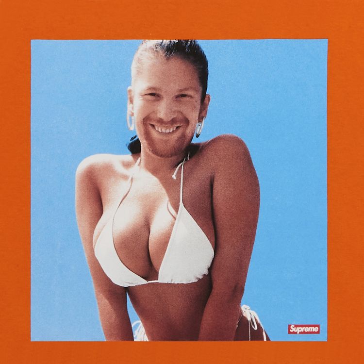 Supreme x Aphex Twin Windowlicker Tee Orange