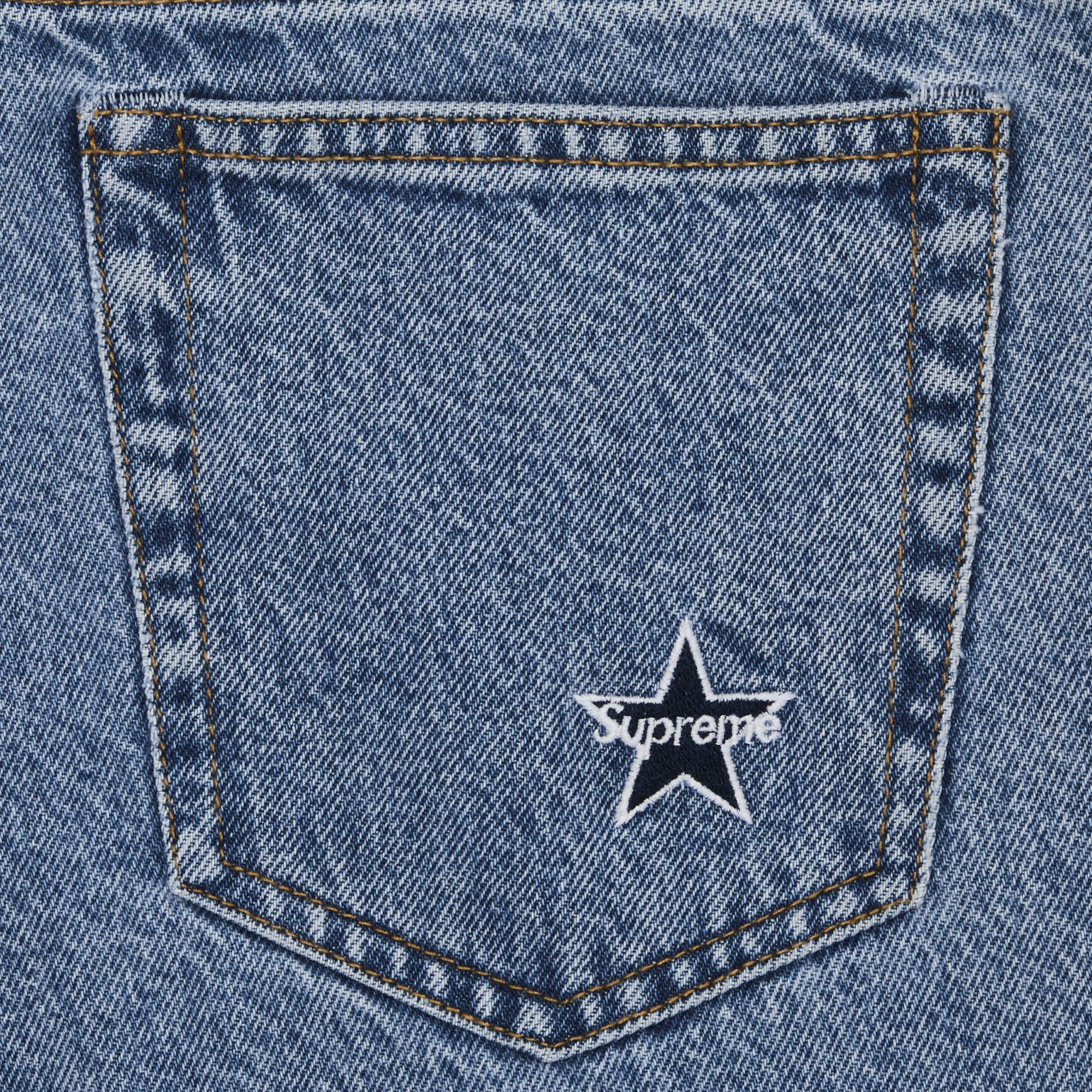 Buy Supreme Regular Jean 'Washed Indigo' - SS25P31 WASHED INDIGO