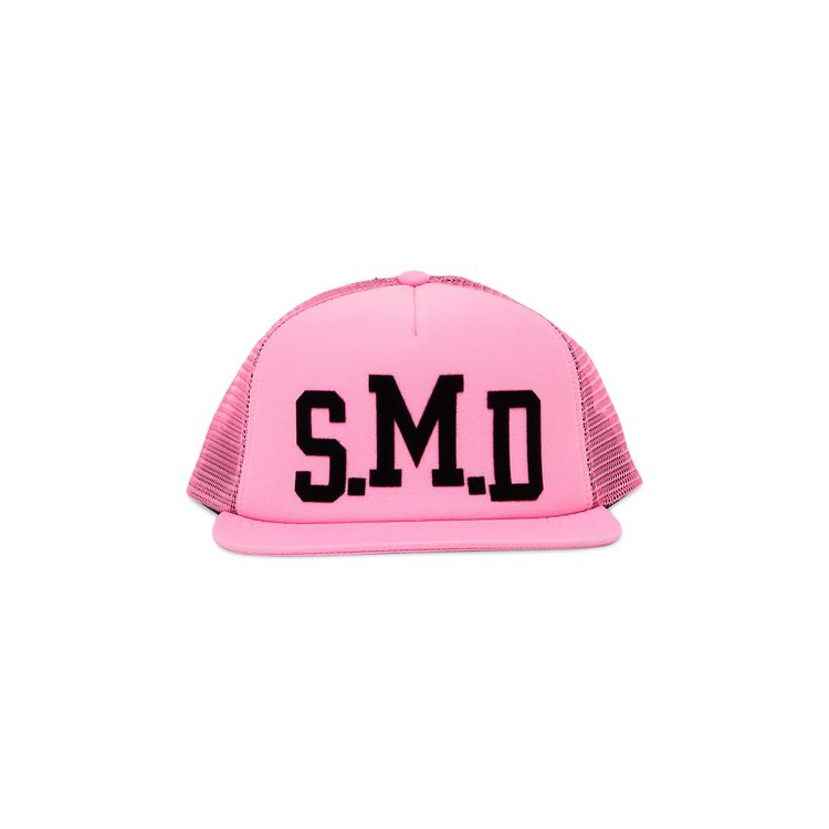 Supreme SMD Mesh Back 5 Panel Pink