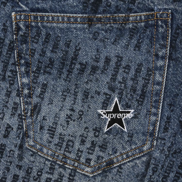 Supreme Regular Jean Newspaper