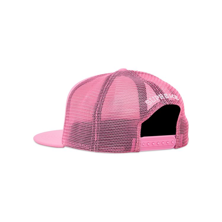 Supreme SMD Mesh Back 5 Panel Pink